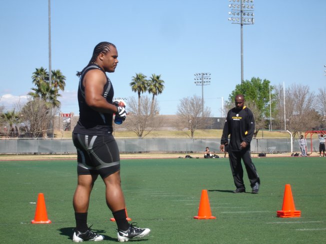 Pittsburgh Steelers running back Frank Summers at their NFL football  training camp in Latrobe, Pa., Tuesday, Aug. 4, 2009. (AP Photo/Keith  Srakocic Stock Photo - Alamy