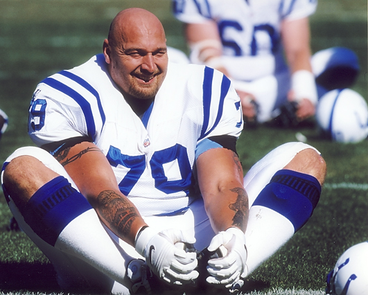 Tony Mandarich Autographed Signed Baltimore Colts Photo - Autographs